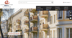 Desktop Screenshot of eisenhuettenstadt.de